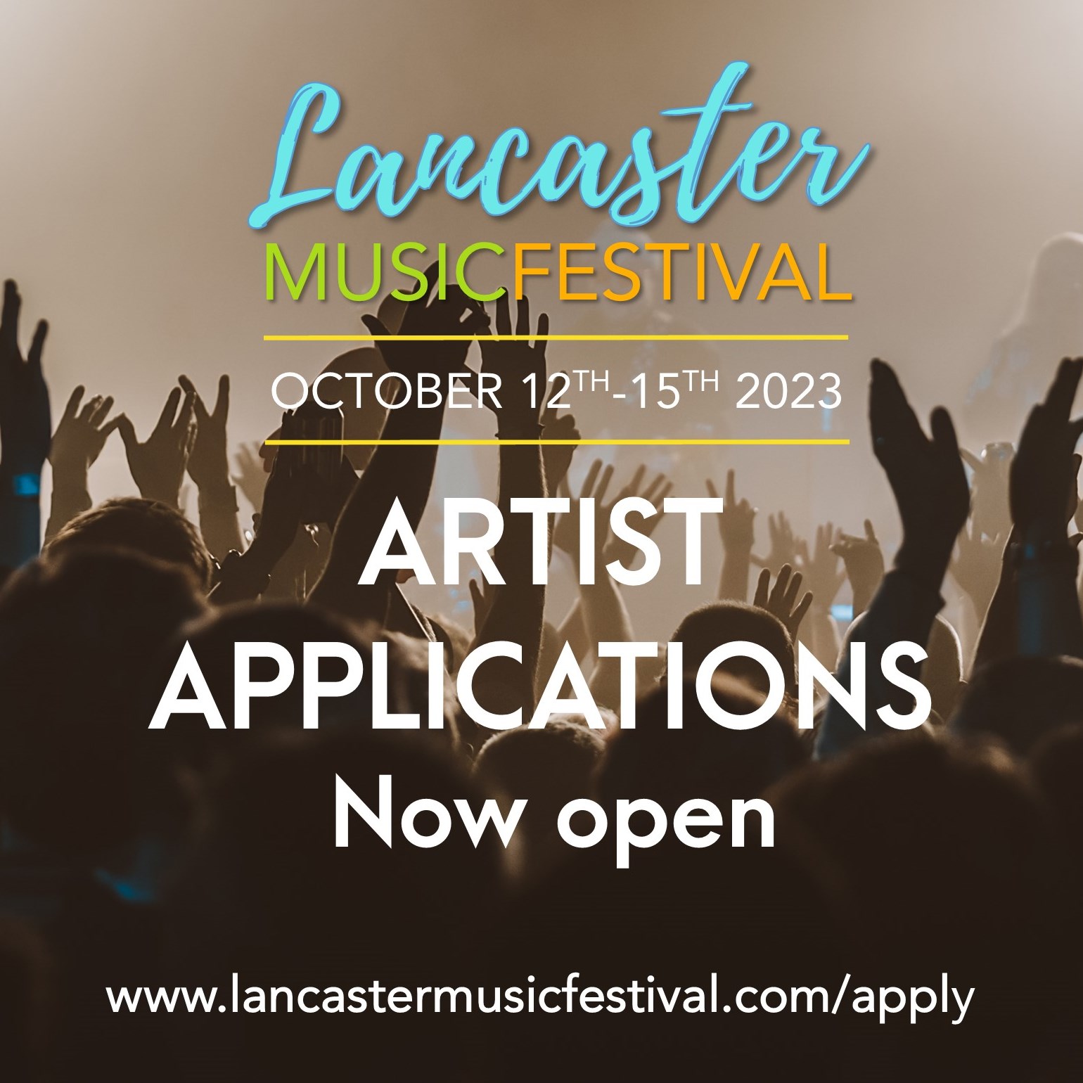 Closing soon! Apply to play Lancaster Music Festival
